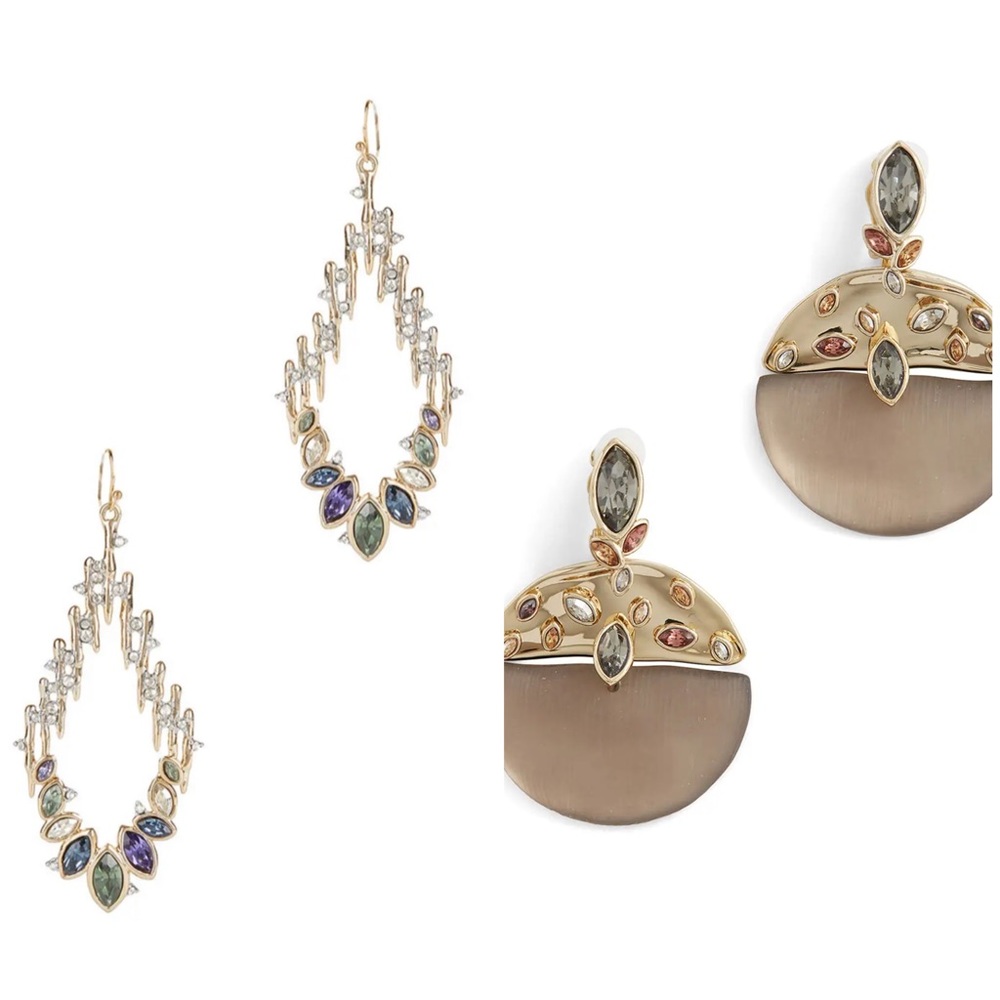 Alexis Bittar Earrings 2 Pairs